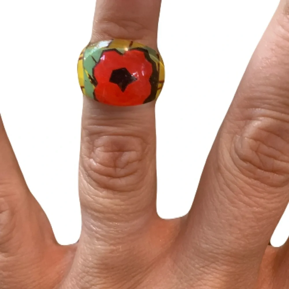 LOT of resin kids‎ rings